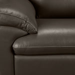 Leonardo Leather Chair - Taupe