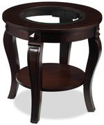 Madeira 22" End Table - Walnut