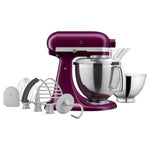 KitchenAid Beetroot 2022 Color of the Year Beetroot Stand Mixer - KSM195PSBE