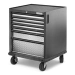 Gladiator Silver Tread Premier Pre-Assembled 7 Drawer Modular Tool Storage Cabinet - GAGD277DJG