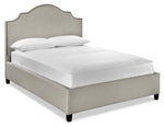 Alexis 3-Piece Twin Upholstered Bed - Beige