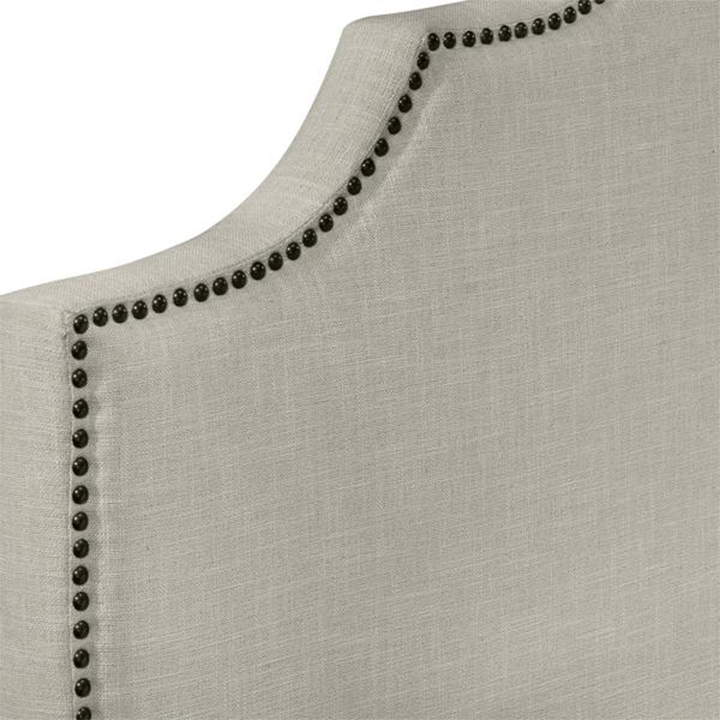 Alexis 3-Piece Twin Upholstered Bed - Beige