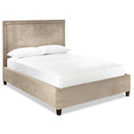Cloud 3-Piece Twin Upholstered Bed - Tan