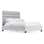 Olivia 3-Piece Queen Bed - Light Grey