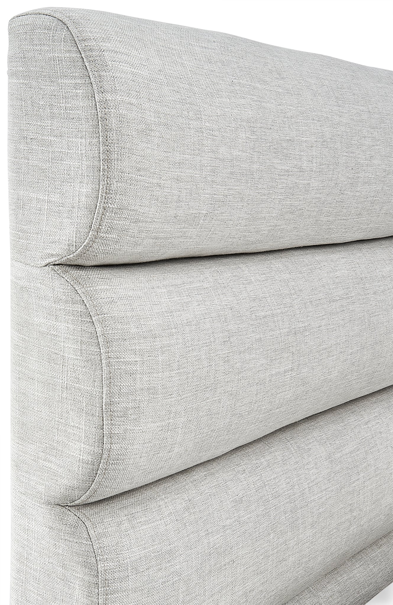 Olivia 3-Piece Queen Bed - Light Grey