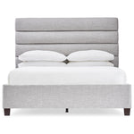 Olivia 3-Piece Queen Bed - Light Grey