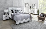 Fog 6-Piece Queen Bedroom Package - White, Black