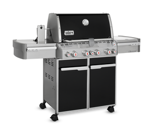 Weber Summit E-470 4-Burner 88,800 BTU Propane BBQ in Black - 7171001