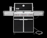 Weber Summit E-470 4-Burner 88,800 BTU Natural Gas BBQ in Black - 7271001