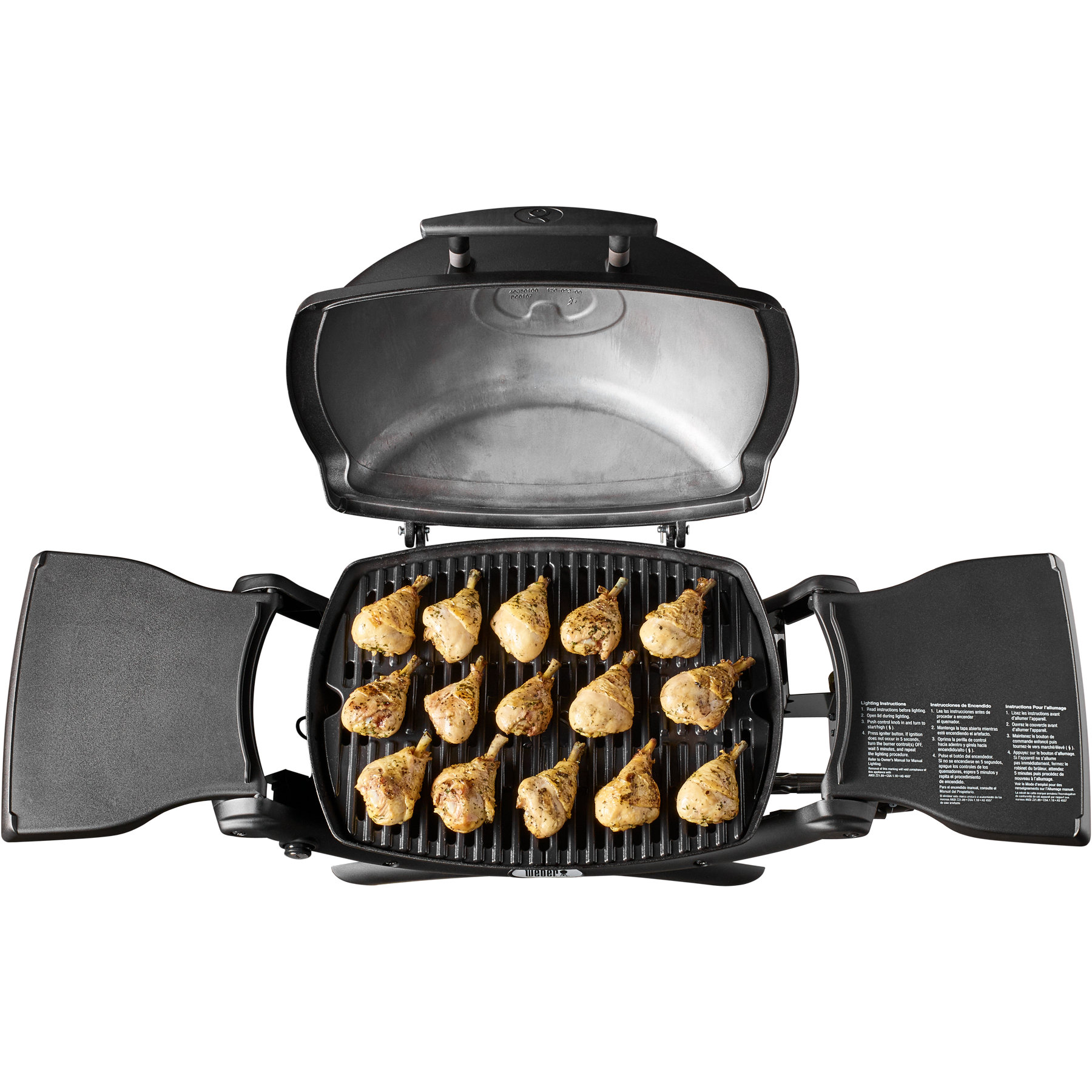 Weber Black Q 1200 8,500 BTU Propane Gas Grill - 51010001