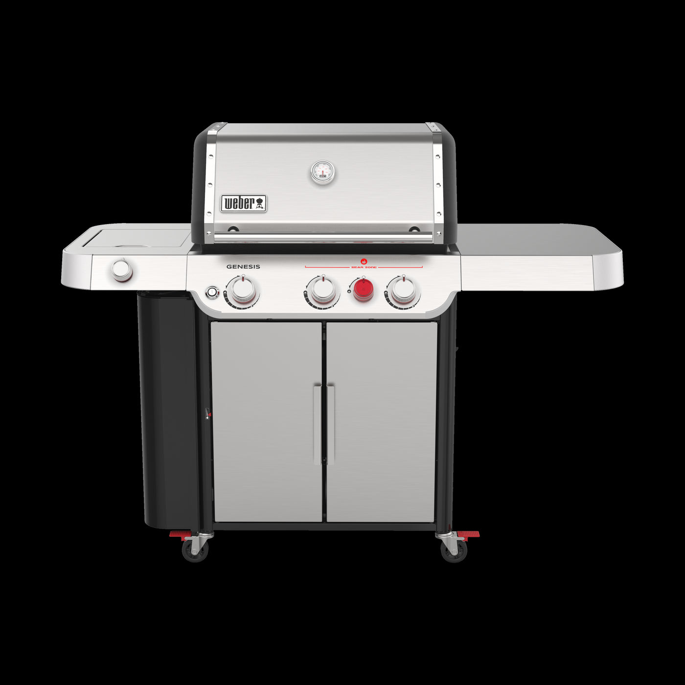 Weber Genesis Stainless Steel S-335 3-Burner 64,000 BTU Propane BBQ - 35400001
