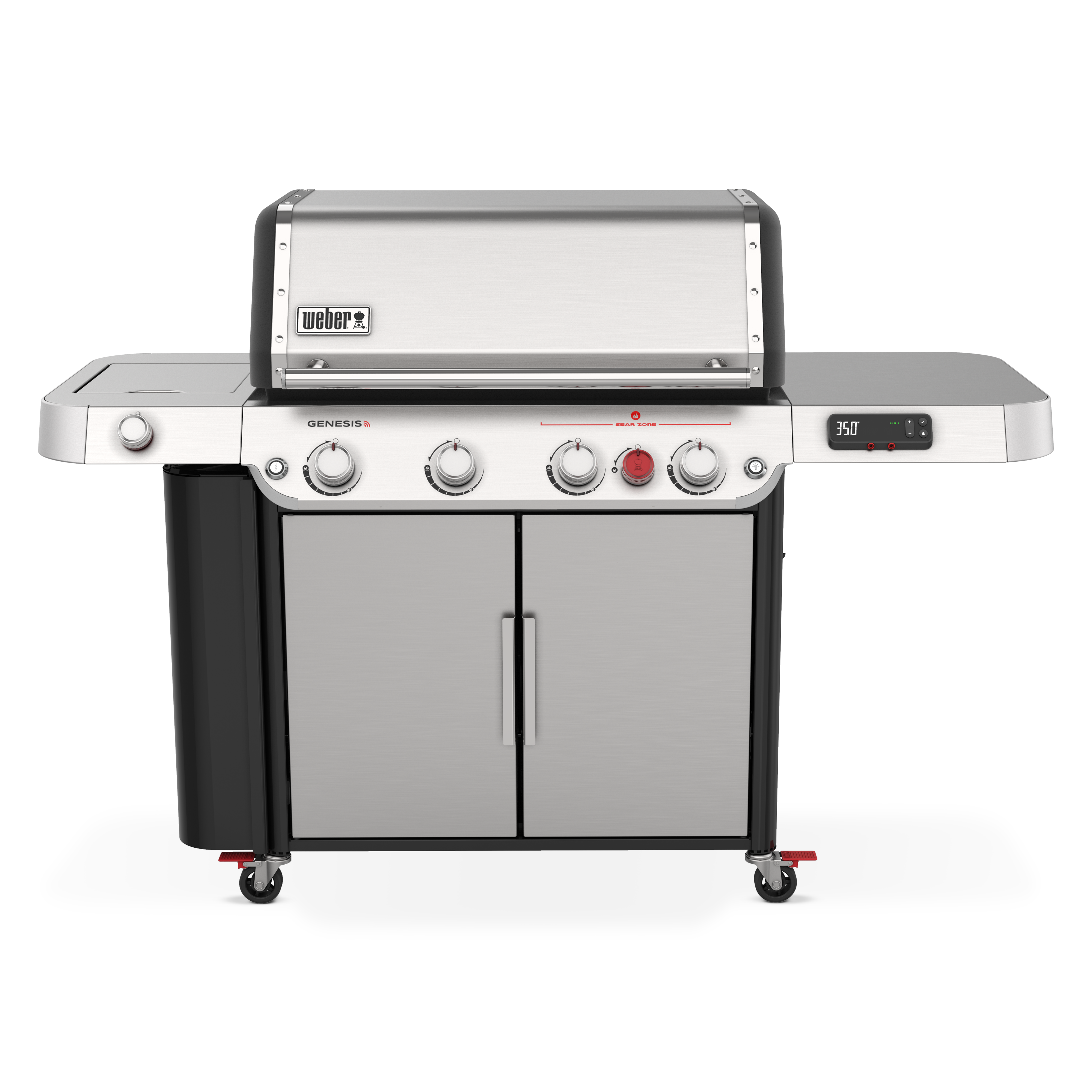Weber Genesis Stainless Steel PREM SPX-435 4-Burner 72,000 BTU Propane BBQ - 36800001
