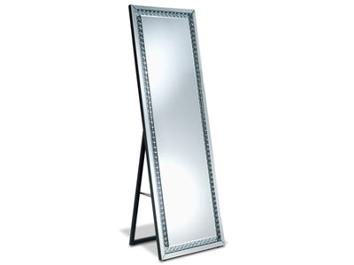 Miami Standing Mirror - Silver