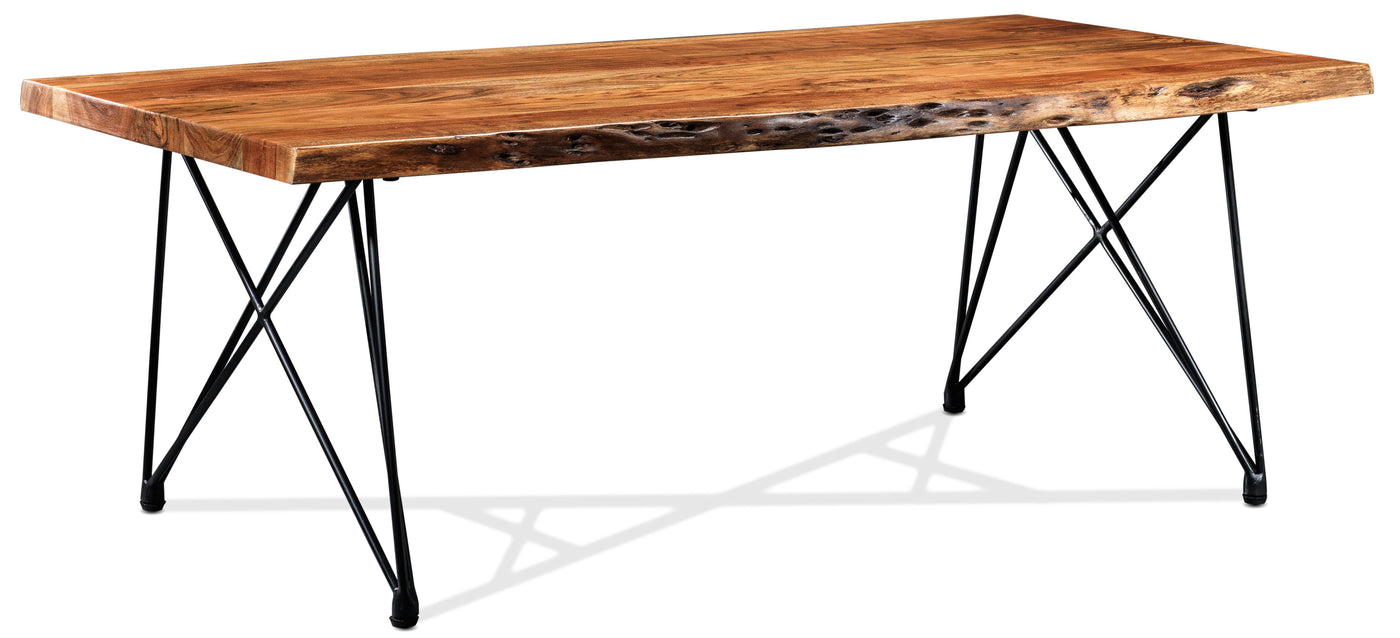 Agra 50" Coffee Table - Natural
