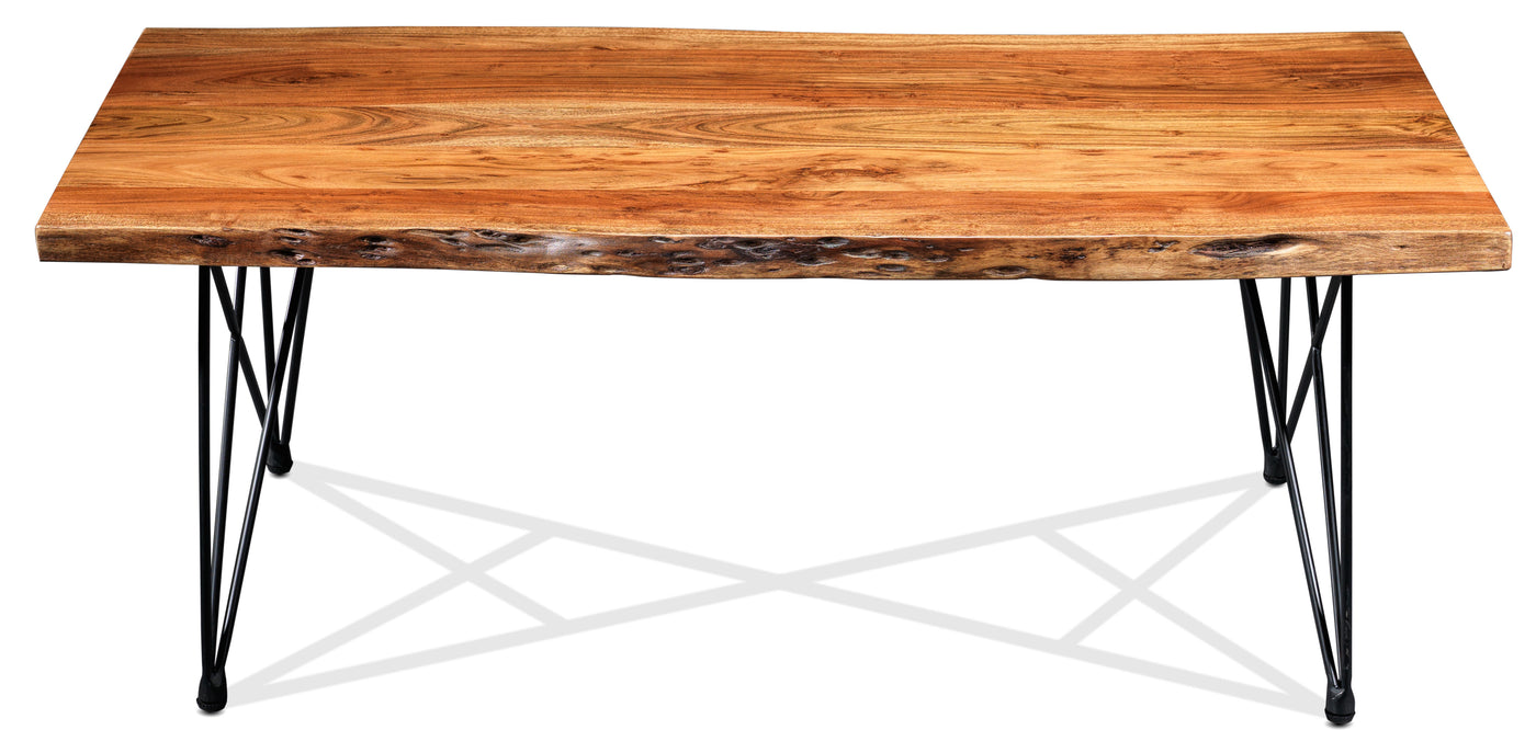 Agra 50" Coffee Table - Natural