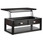 Manila 48" Lift-Top Coffee Table - Brown