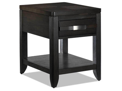 Manila End Table - Brown