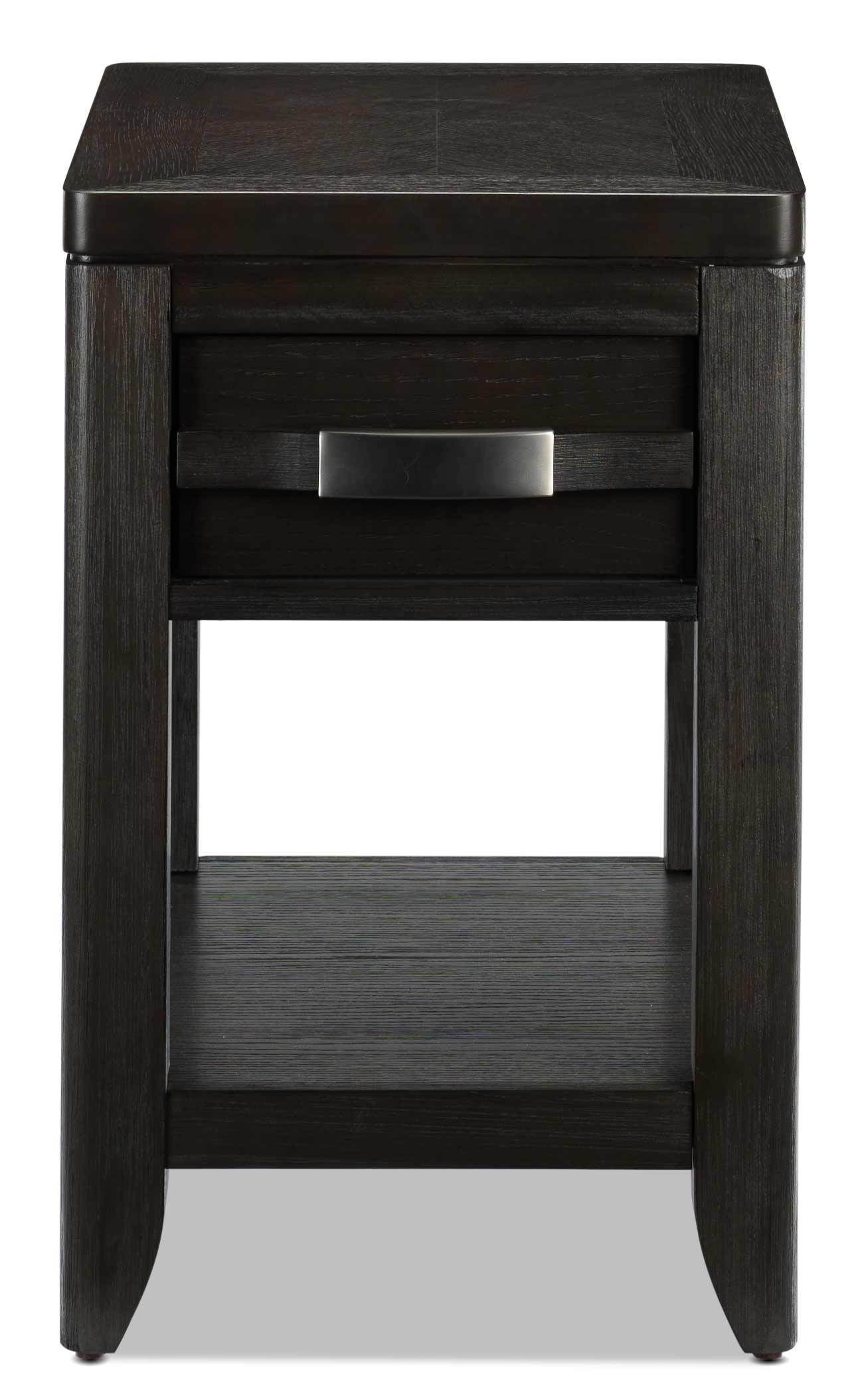 Manila 24" Chairside Table - Brown