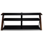 Merlot TV Stand - Espresso, Black