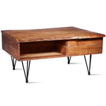 Milo 40" Lift Top Coffee Table - Natural