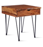 Milo 22" End Table- Natural