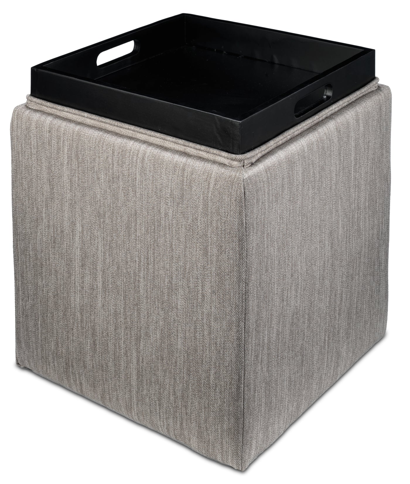 Zoey Ottoman - Grey