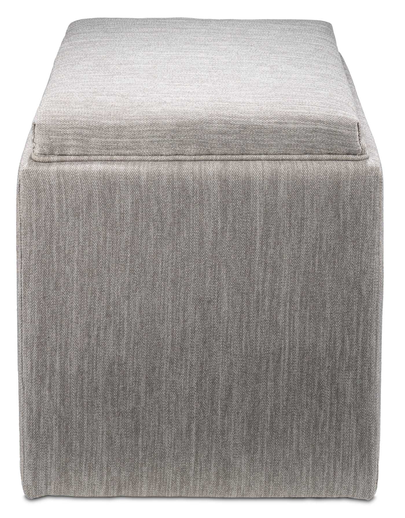 Zoey Ottoman - Grey