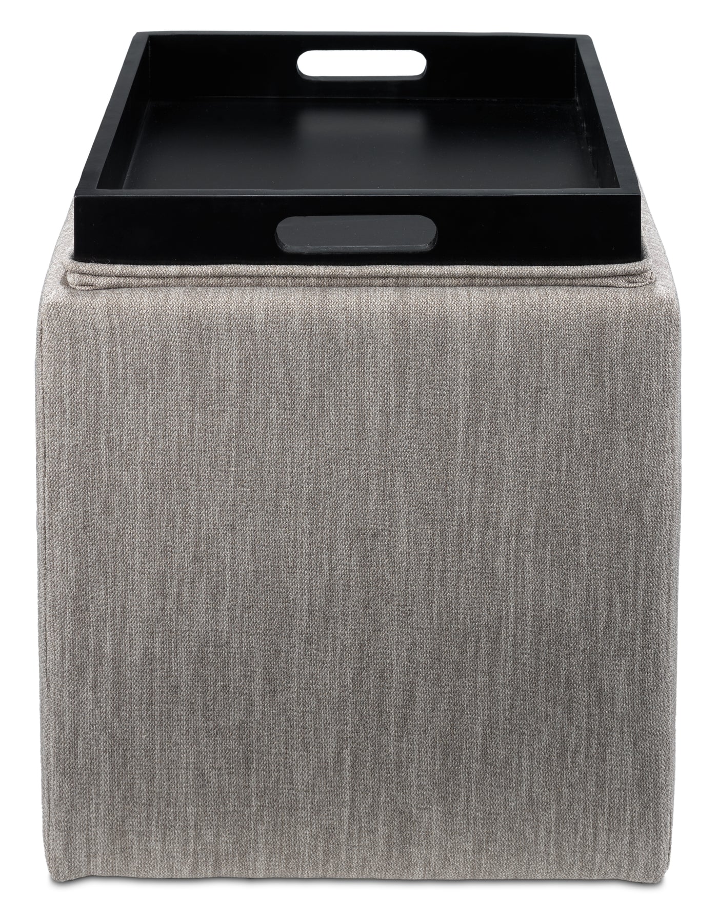 Zoey Ottoman - Grey