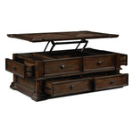 Roman 48" Lift-Top Coffee Table - Walnut