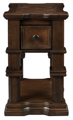 Roman 22" Chairside Table - Walnut