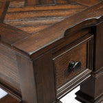 Roman 22" Chairside Table - Walnut