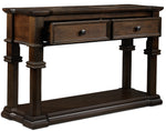 Roman 48" Sofa Table - Walnut