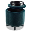 Madison Ottoman - Teal