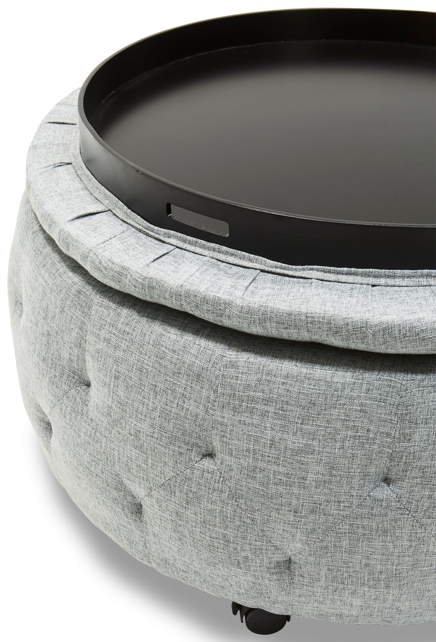 Belham living dalton coffee table storage ottoman discount with tray & shelf