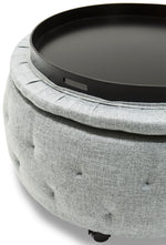 Roya 5pc Ottoman Set - African Grey