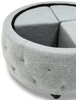 Roya 5pc Ottoman Set - African Grey