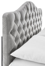 Lexa Twin Headboard - Light Grey