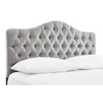 Lexa Queen Headboard - Light Grey