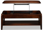 Lennox 47" Lift-Top Coffee Table - Walnut