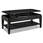 Lennox 47" Lift-Top Coffee Table - Dark Grey
