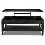 Lennox 47" Lift-Top Coffee Table - Dark Grey