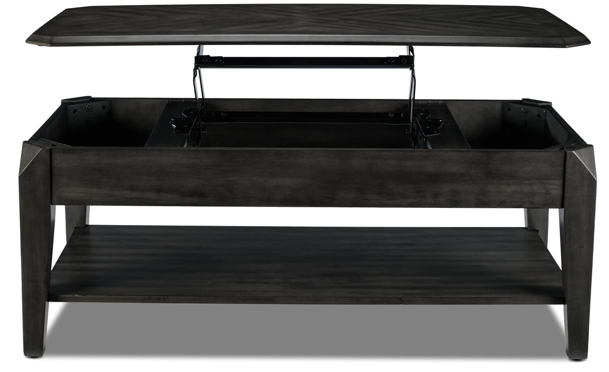 Lennox LiftTop Coffee Table Dark Grey Leon's