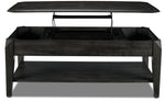 Lennox 47" Lift-Top Coffee Table - Dark Grey