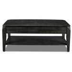 Lennox 47" Lift-Top Coffee Table - Dark Grey