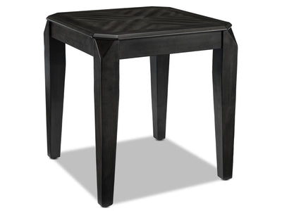 Lennox 21" End Table - Dark Grey