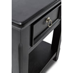 Turner 23" Side Table - Black