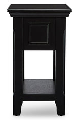 Turner 23" Side Table - Black