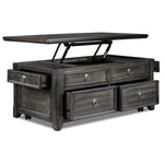 Turner 46" Lift-Top Coffee Table - Grey