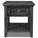 Turner 26" End Table - Grey