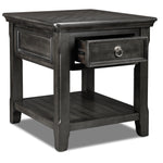 Turner 26" End Table - Grey
